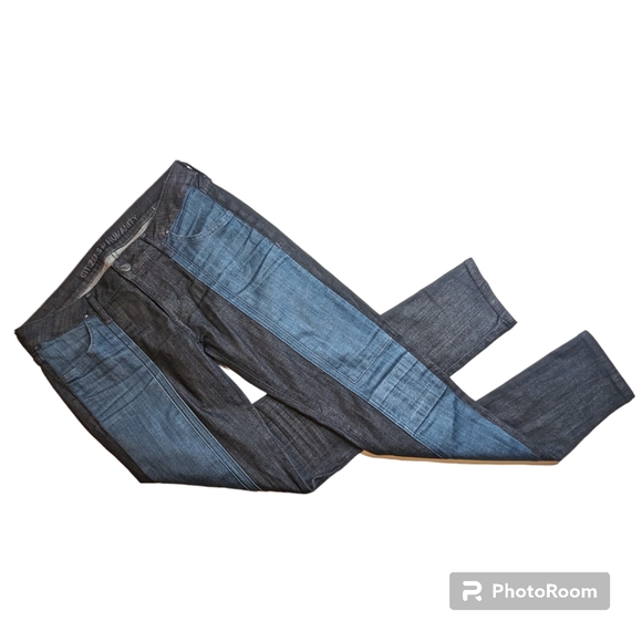 Citizens Of Humanity Jeans Womens Sz 29 Blue Skinny Low Rise Logan Moto in Rider - Picture 15 of 15